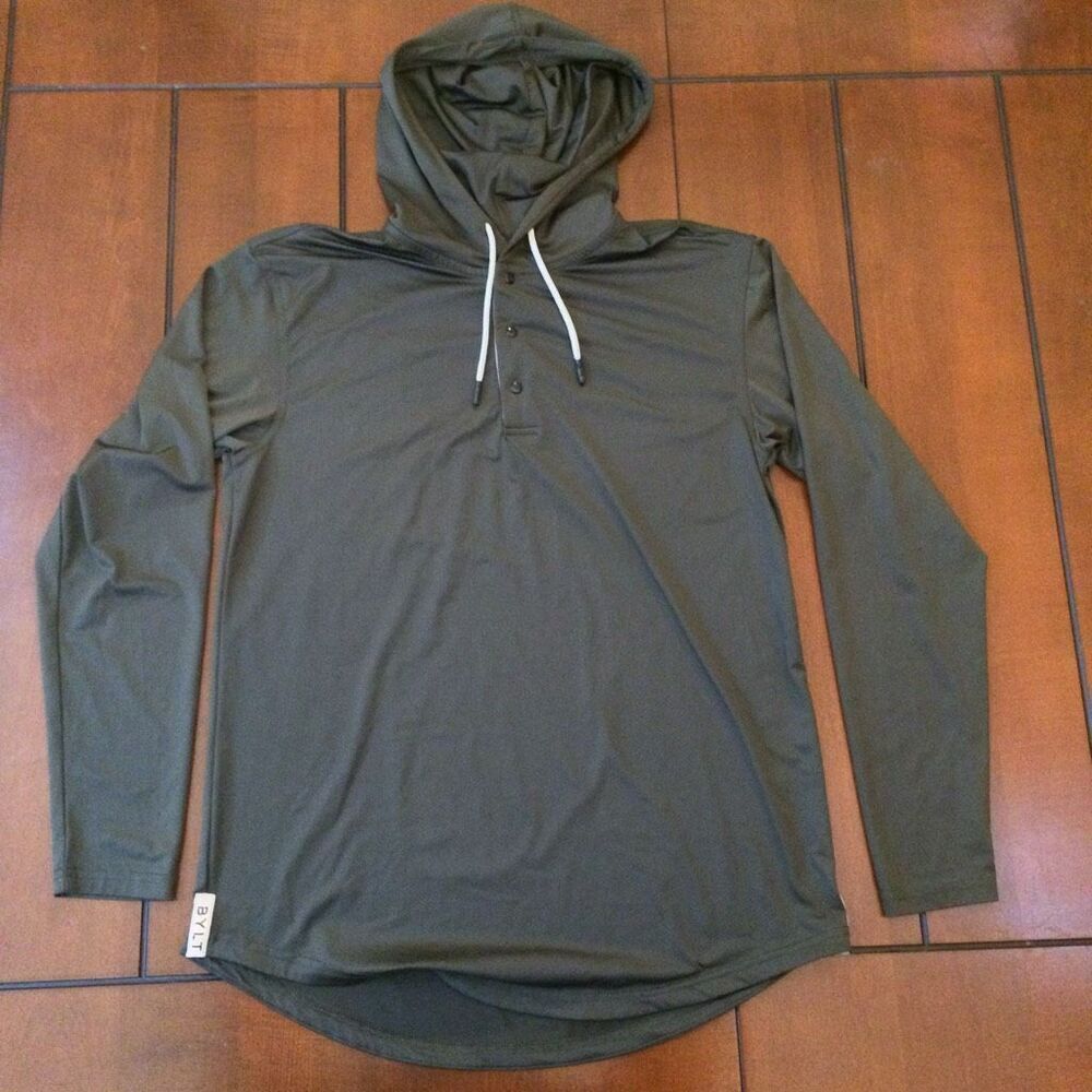 Bylt the circuit long sleeve small olive green